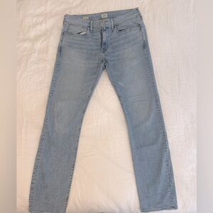 j crew jeans - 484 style, slim fit, 33/32